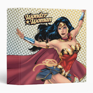 Wonder Woman Wearing Cape Binder