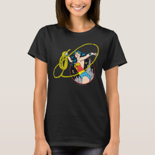 Wonder Woman with City Background T-Shirt