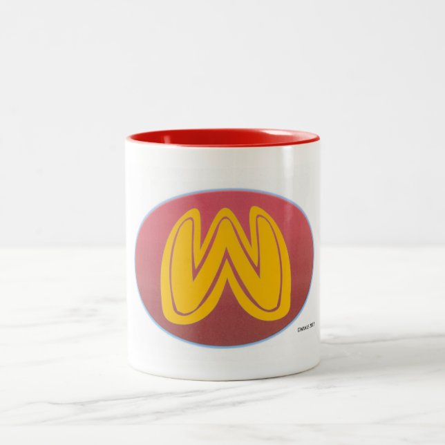 wonder worm emblem mug (Center)
