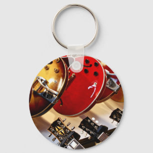 Wonderful Acoustic Guitar Keychain
