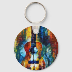 Wonderful Bass Guitar Keychain