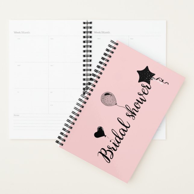 wonderful bridal shower planner (Display)
