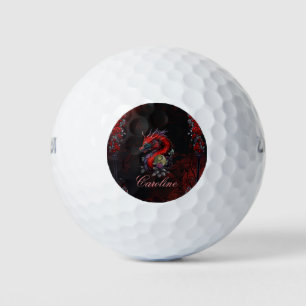 Wonderful chinese dragon golf balls