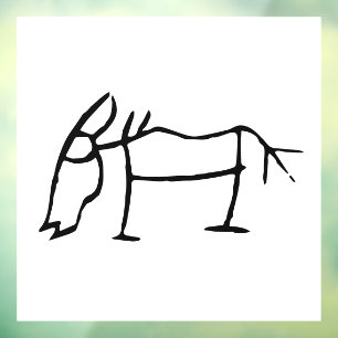 Wonderful Chinese Zodiac-Horse-#001- Window Cling