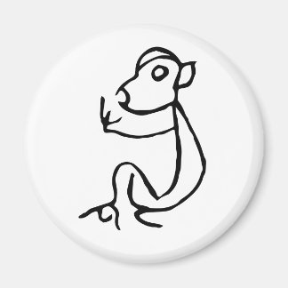 Wonderful Chinese Zodiac-Monkey#001-  Magnet