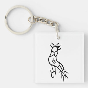 Wonderful Chinese Zodiac-Rooster#001- Keychain