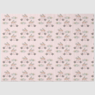 Wonderful Christmas Pastels Car Tissue Paper