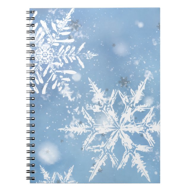 Wonderful Christmas Snow Notebook (Front)