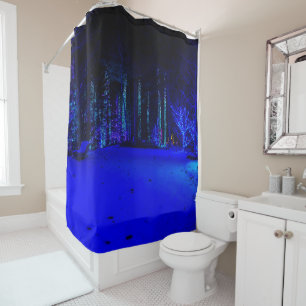 Wonderful Christmas Time Shower Curtain