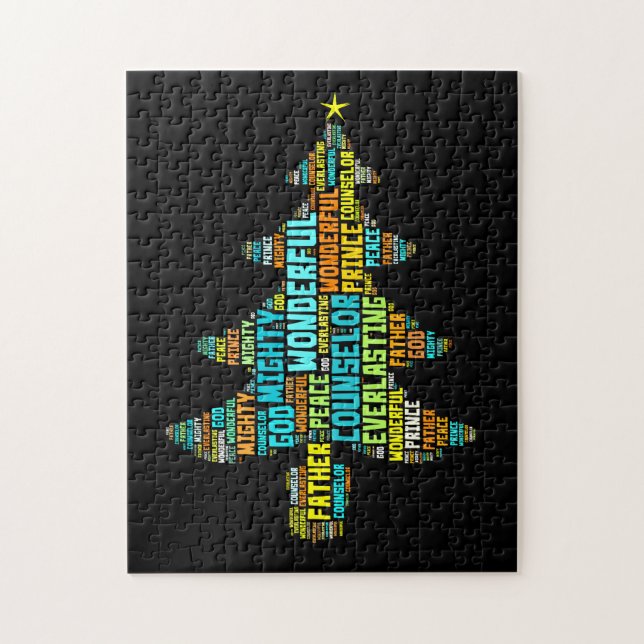 Wonderful Counsellor Mighty God Prince of Peace Jigsaw Puzzle (Vertical)