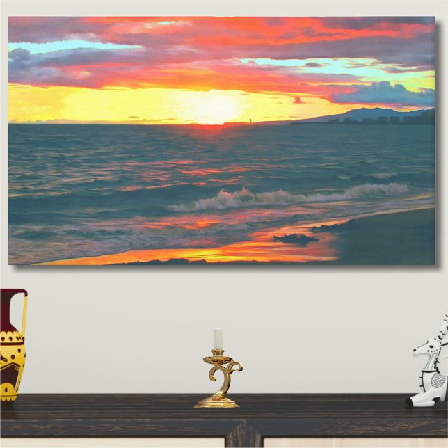 Wonderful Day 1490 Art Canvas Print (Creator Uploaded)