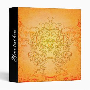 Wonderful decorative floral elements binder