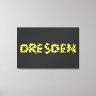 Wonderful design for all Dresdner Canvas Print