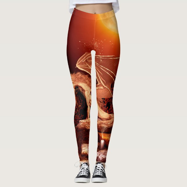 Wonderful dragon leggings (Front)