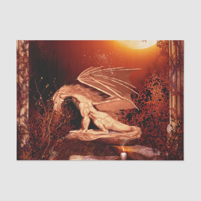 Wonderful dragon tissue paper (Front)