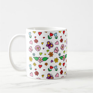 Wonderful Flowers  Design Coffee Mug