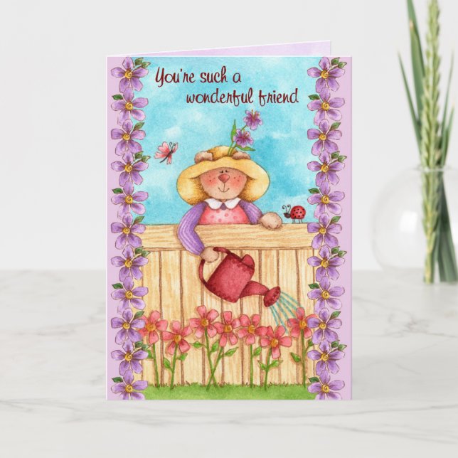 Wonderful Friend Card (Front)
