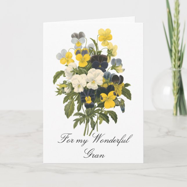 Wonderful Gran Card (Front)
