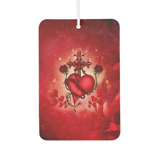 Wonderful heart air freshener (Front)