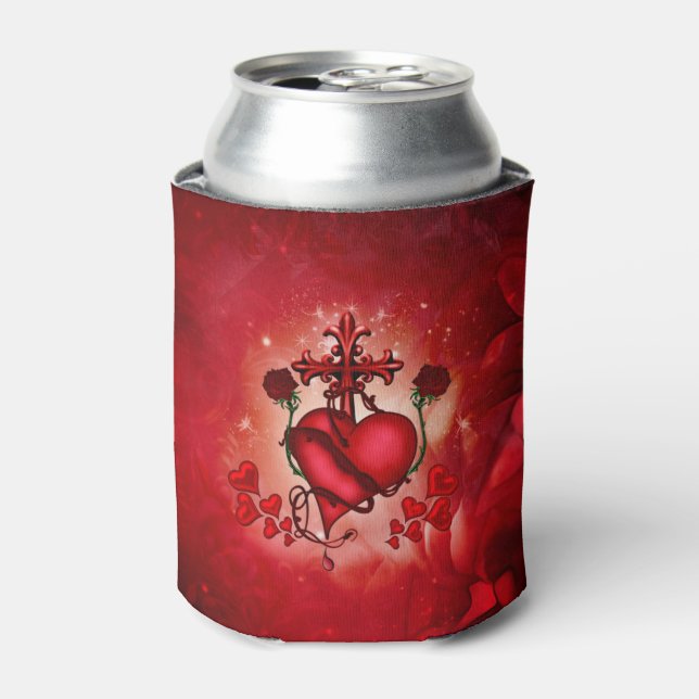 Wonderful heart can cooler (Can Front)