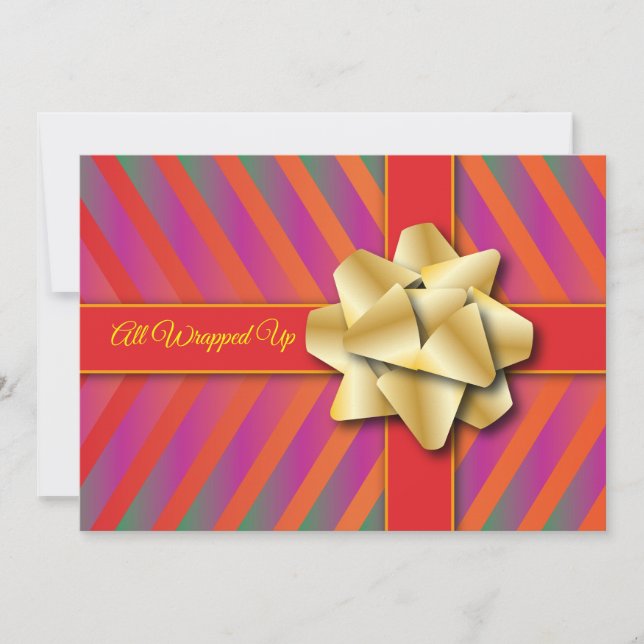 Wonderful Holiday Flat Card (Front)