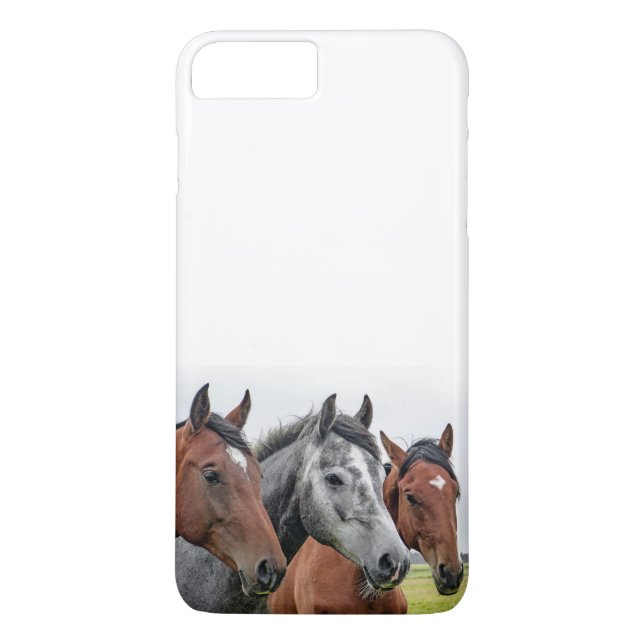 Wonderful Horses Wildlife Ridding Case-Mate iPhone Case (Back)