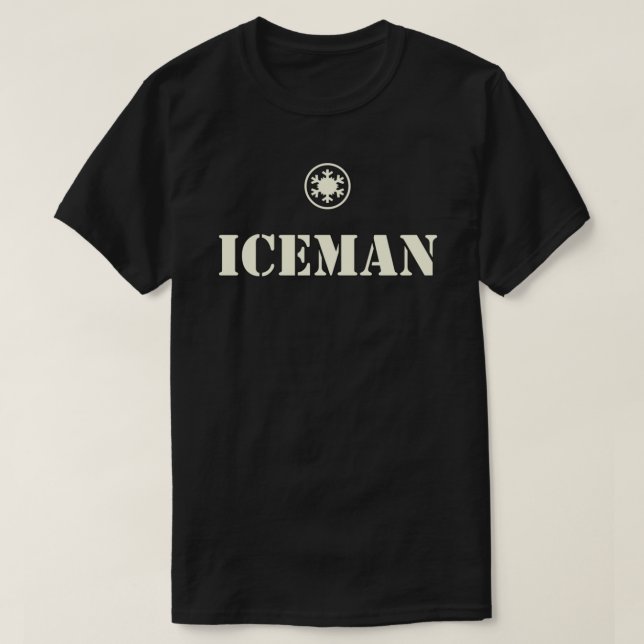 Wonderful iceman white Colour Essential T-Shirt (Design Front)