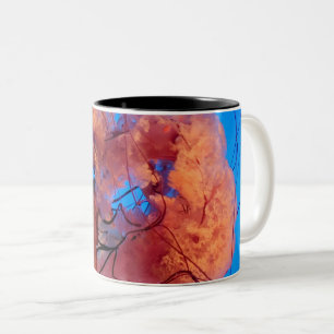 Wonderful Jellyfish Two-Tone Coffee Mug