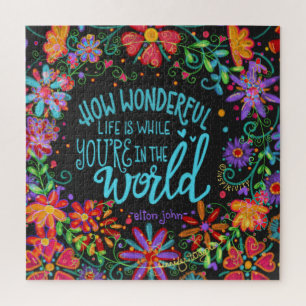Wonderful Life “Inspirivity” Jigsaw Puzzle