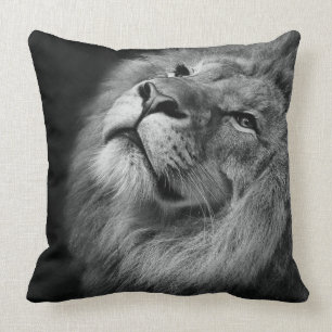 Wonderful Lion Throw Pillow