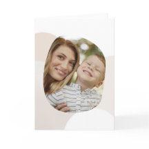 Wonderful Mom - Minimalist Photo Mother’s Day Card
