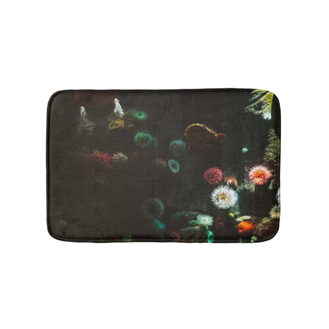 Wonderful Ocean Waves Bath Mat (Front)