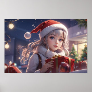 Wonderful of Anime Christmas Poster