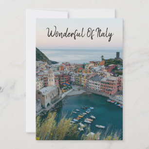 Wonderful Of Italy Postcard