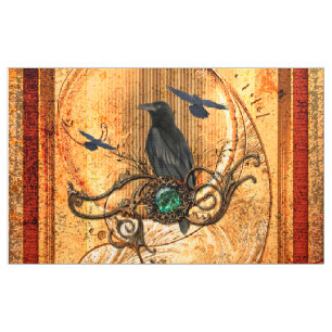 Wonderful raven fabric