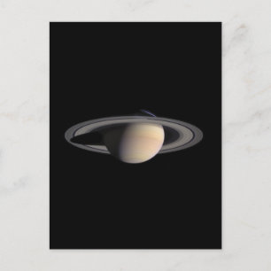 Wonderful Saturn Picture from NASA Postcard