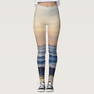 Wonderful Sea View Leggings