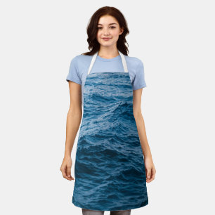 Wonderful Sea Waves   Best gift for nature lovers Apron