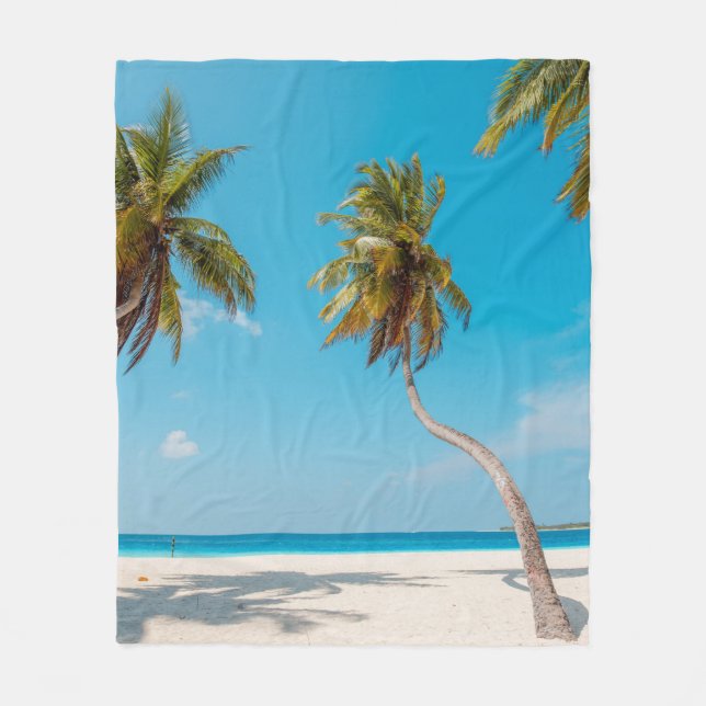 Wonderful Seascape Fleece Blanket (Front)