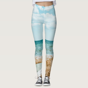 Wonderful Seascape Leggings