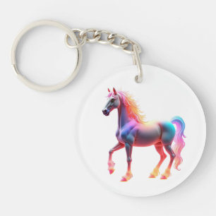 Wonderful Shiny Horse Keychain