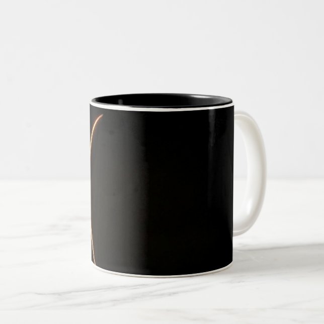 Wonderful Space Two-Tone Coffee Mug (Front Right)
