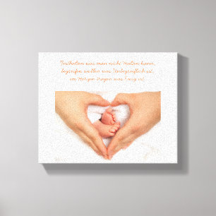 Wonderful star canvas print