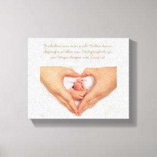 Wonderful star child canvas print