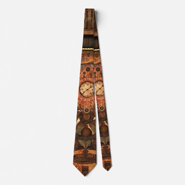 Wonderful Steampunk Design Tie (Front)