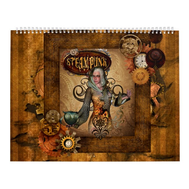 Wonderful steampunk designs calendar (Cover)
