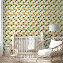 Wonderful Sunny Sunflower Yellow Floral Design