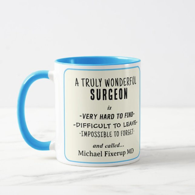 Wonderful Surgeon Mug (Left)