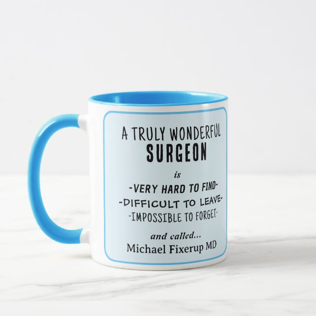 Wonderful Surgeon Mug (Left)