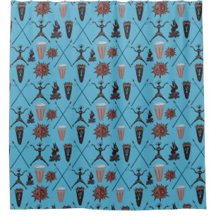 Wonderful Symbols Abstract Pattern